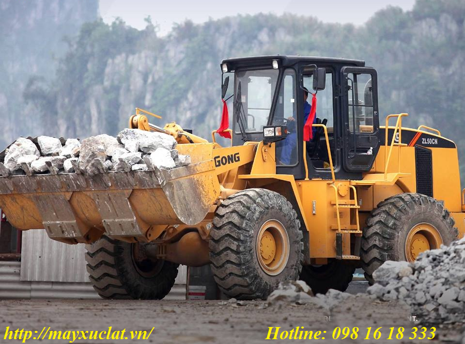 MÁY XÚC LẬT LIUONG ZL50CN - DUNG TÍCH GẦU 3 - 3,6 m3