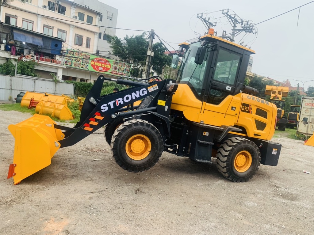 Máy xúc lật gầu 0.9 m3 động cơ 60kW